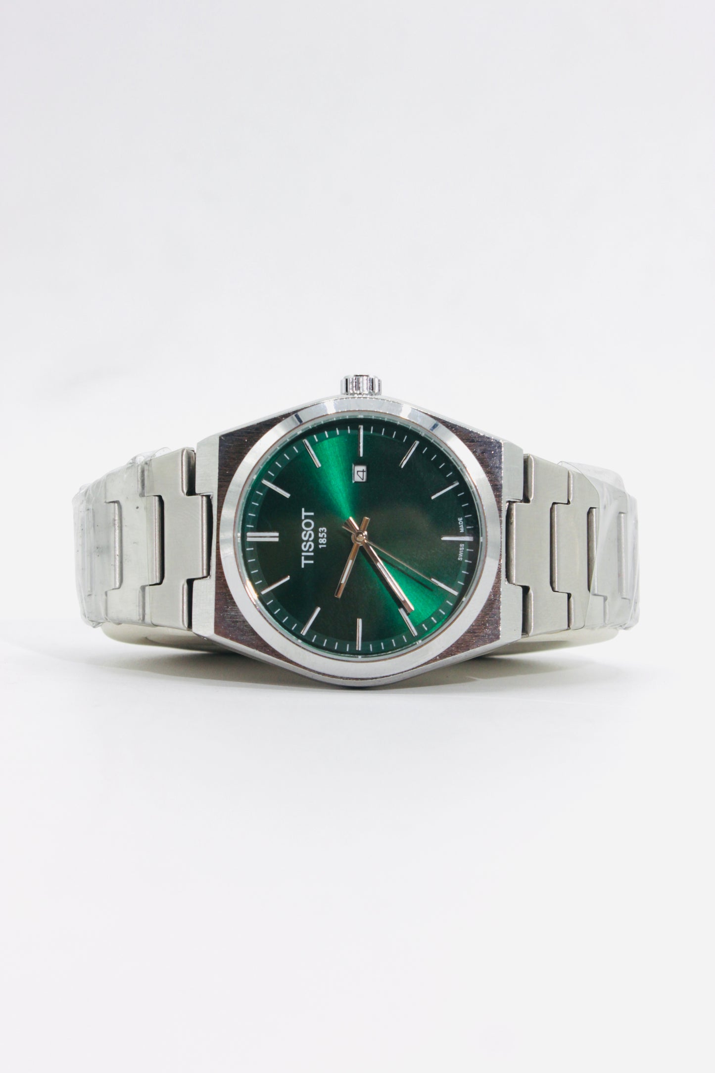 Tissot PRX for Men – Elegant Swiss Quartz Watch with Green Dial (35mm)