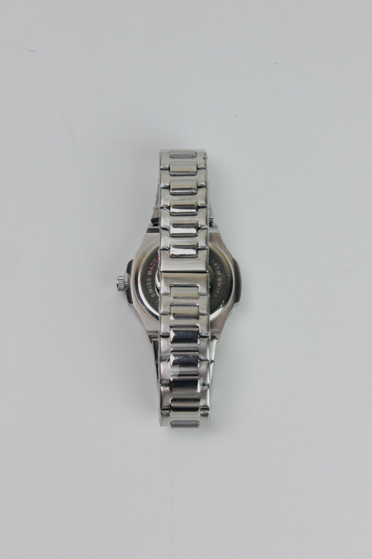 Patek Philippe Black And Silver Nautilus Stainless Steel Watch
