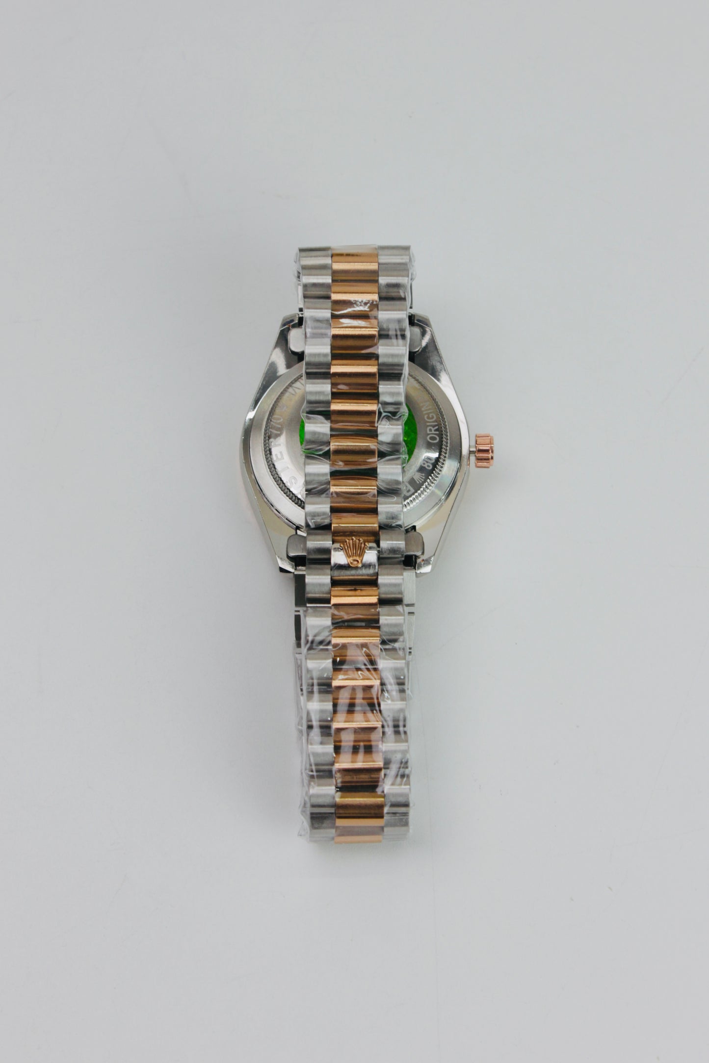 Rolex Submariner Date Golden And Silver Stainless Steel Watch